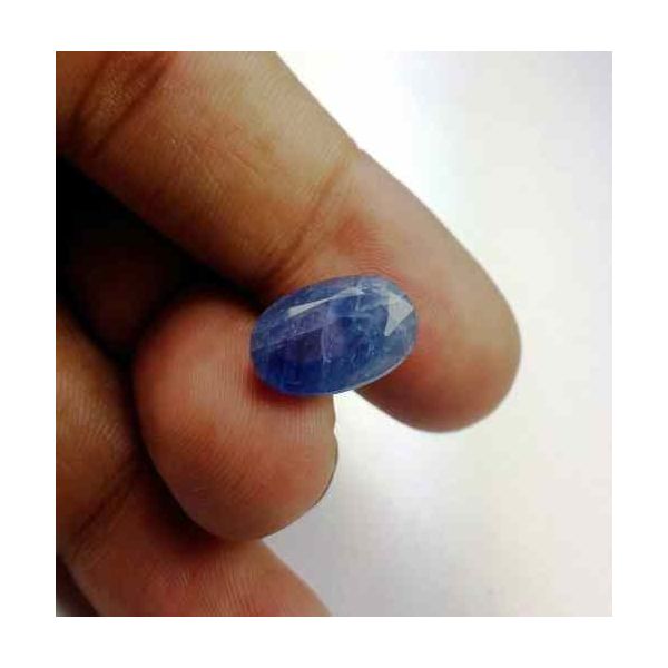 9.47 Carats Ceylon Blue Sapphire 14.27 x 9.50 x 6.82 mm