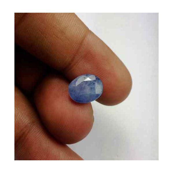 5.50 Carats Ceylon Blue Sapphire 10.83 x 9.16 x 5.54 mm