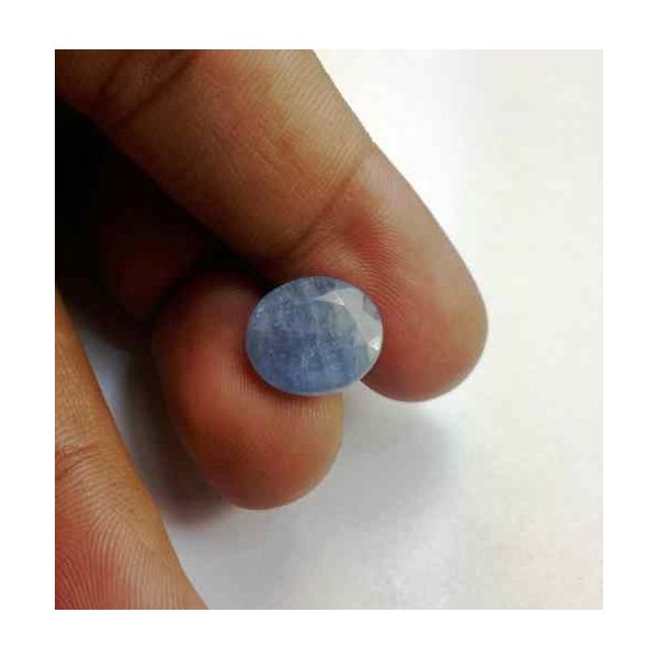 8.58 Carats Ceylon Blue Sapphire 12.93 x 11.49 x 6.35 mm