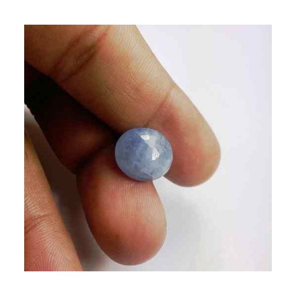 8.58 Carats Ceylon Blue Sapphire 12.93 x 11.49 x 6.35 mm