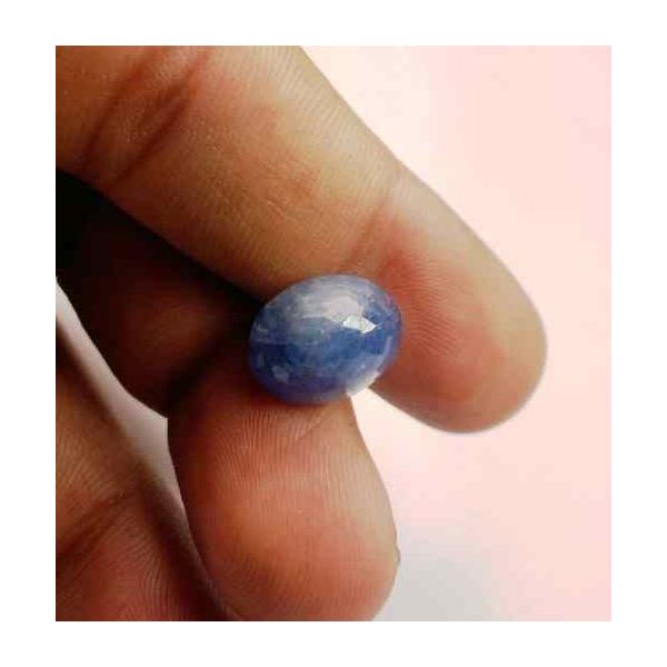 9.79 Carats Ceylon Blue Sapphire 13.21 x 10.64 x 7.26 mm