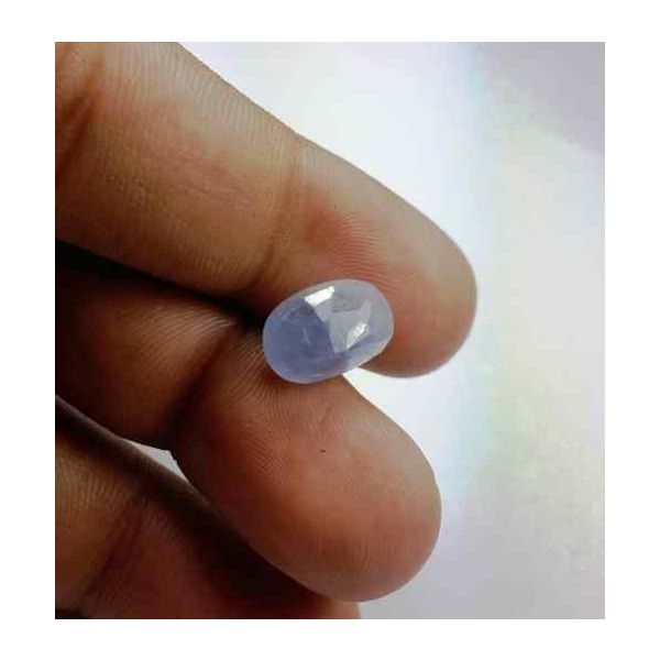5.28 Carats Ceylon Blue Sapphire 12.25 x 8.59 x 5.63 mm
