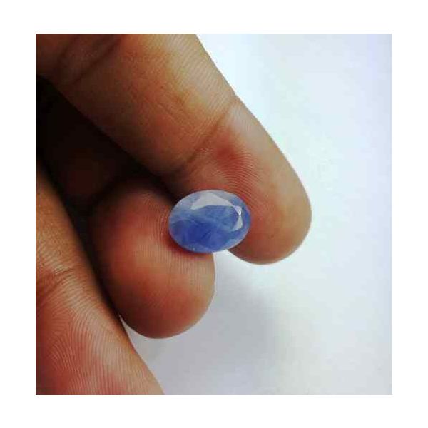 5.81 Carats Ceylon Blue Sapphire 12.06 x 8.97 x 5.44 mm