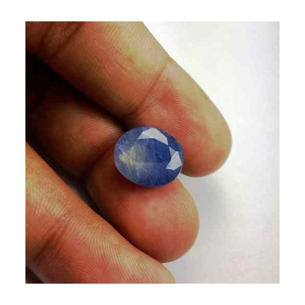 10.01 Carats Ceylon Blue Sapphire 13.93 x 11.85 x 6.09 mm