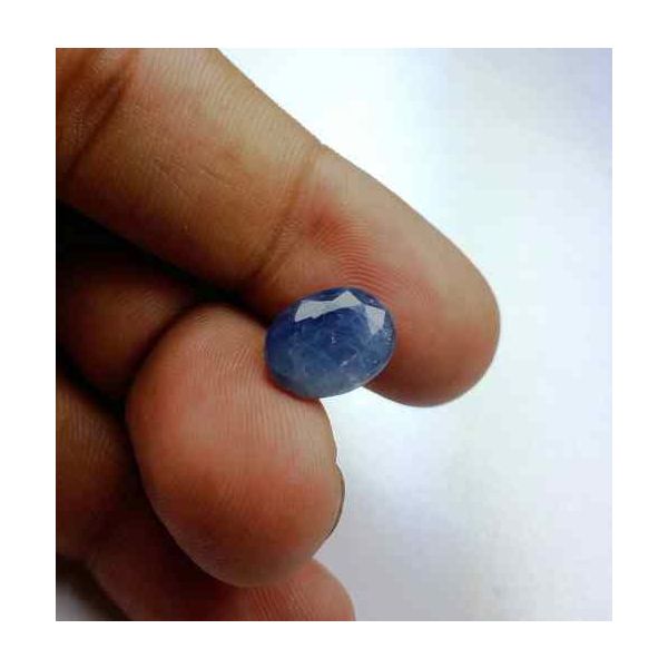 6.33 Carats Ceylon Blue Sapphire 11.83 x 9.19 x 5.93 mm