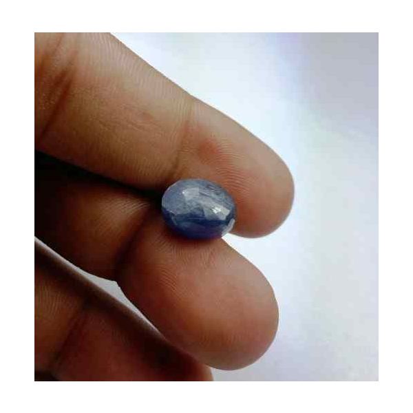 6.33 Carats Ceylon Blue Sapphire 11.83 x 9.19 x 5.93 mm