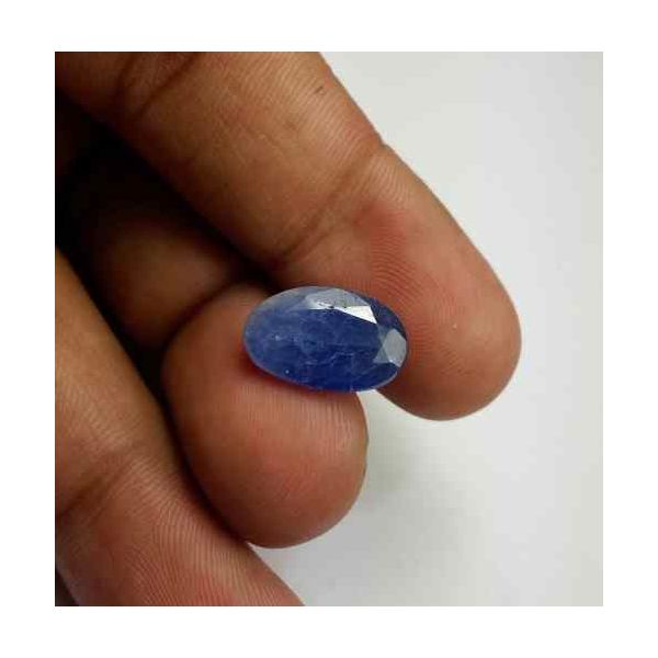 10.59 Carats Ceylon Blue Sapphire 14.68 x 9.46 x 5.20 mm