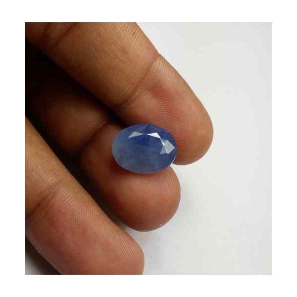 7.38 Carats Ceylon Blue Sapphire 14.29 x 11.33 x 4.22 mm