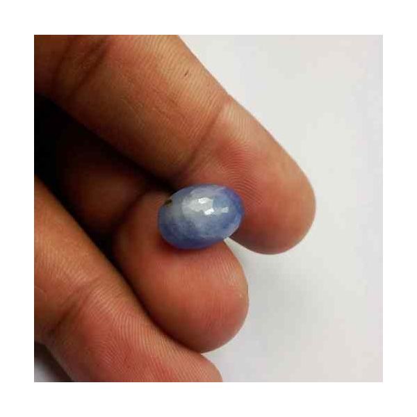 8.79 Carats Ceylon Blue Sapphire 13.14 x 9.45 x 7.07 mm