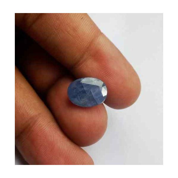 5.86 Carats Ceylon Blue Sapphire 12.81 x 9.55 x 5.01 mm