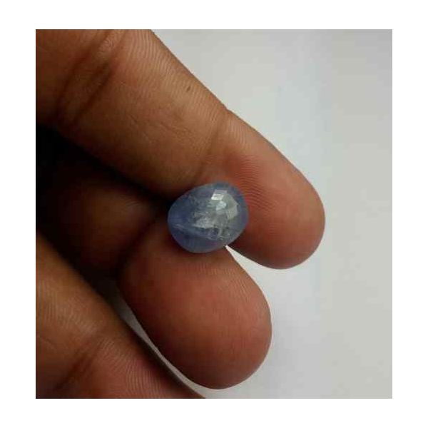 6.95 Carats Ceylon Blue Sapphire 11.82 x 9.61 x 6.15 mm