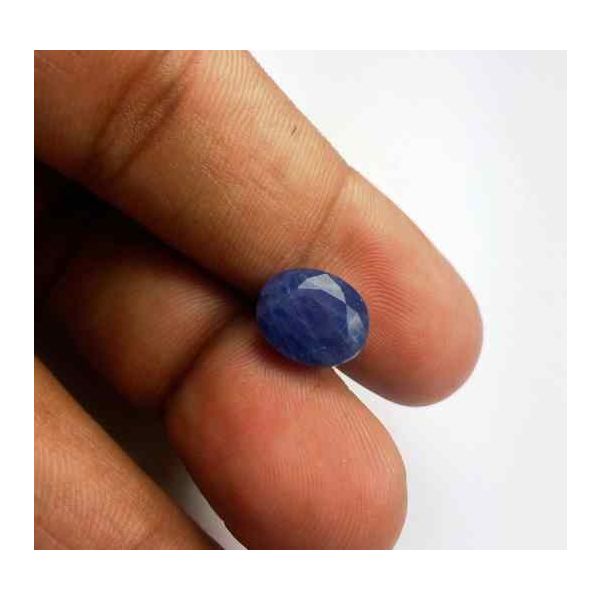 6.27 Carats Ceylon Blue Sapphire 10.93 x 9.03 x 6.70 mm