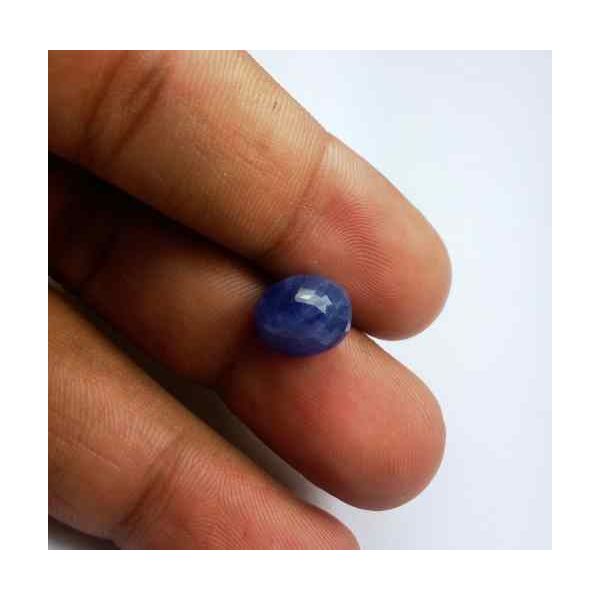 6.27 Carats Ceylon Blue Sapphire 10.93 x 9.03 x 6.70 mm