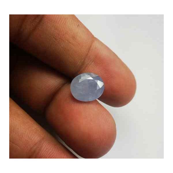 5.42 Carats Ceylon Blue Sapphire 10.98 x 9.56 x 5.41 mm