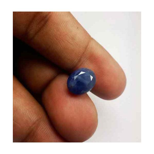 6.92 Carats Ceylon Blue Sapphire 11.31 x 9.00 x 7.57 mm