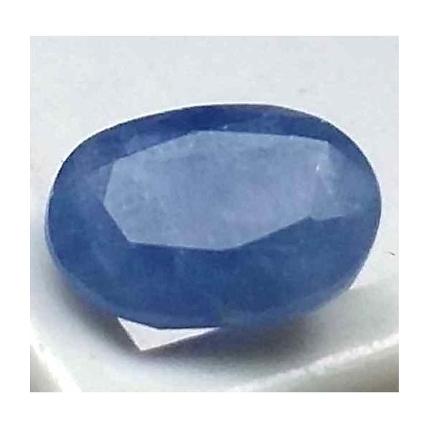 4.38 Carats Ceylon Blue Sapphire 10.31 x 7.45 x 6.18 mm