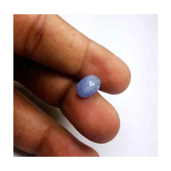 4.38 Carats Ceylon Blue Sapphire 10.31 x 7.45 x 6.18 mm