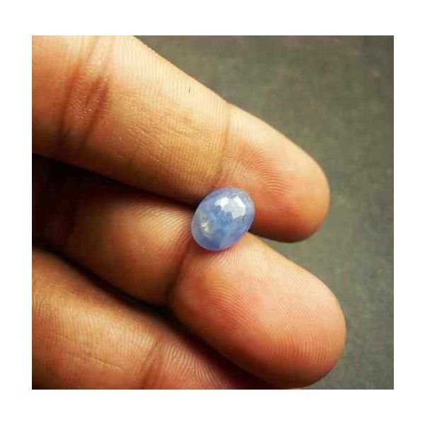 3.42 Carats Ceylon Blue Sapphire 10.66 x 8.20 x 4.13 mm