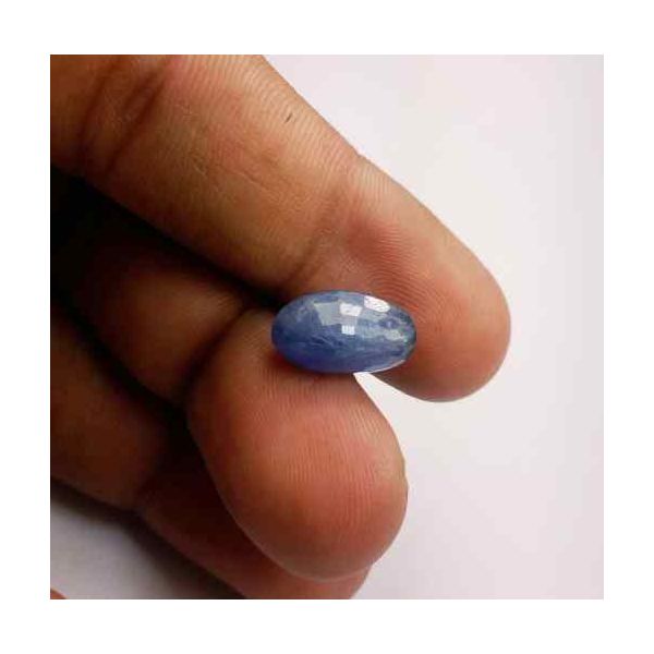 6.09 Carats Ceylon Blue Sapphire 13.59 x 7.90 x 5.67 mm