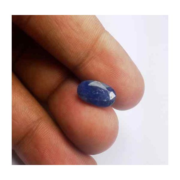 3.13 Carats Ceylon Blue Sapphire 12.16 x 7.44 x 3.19 mm