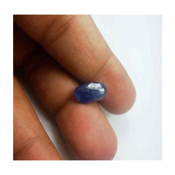 3.13 Carats Ceylon Blue Sapphire 12.16 x 7.44 x 3.19 mm