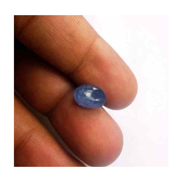3.91 Carats Ceylon Blue Sapphire 10.47 x 7.88 x 5.74 mm