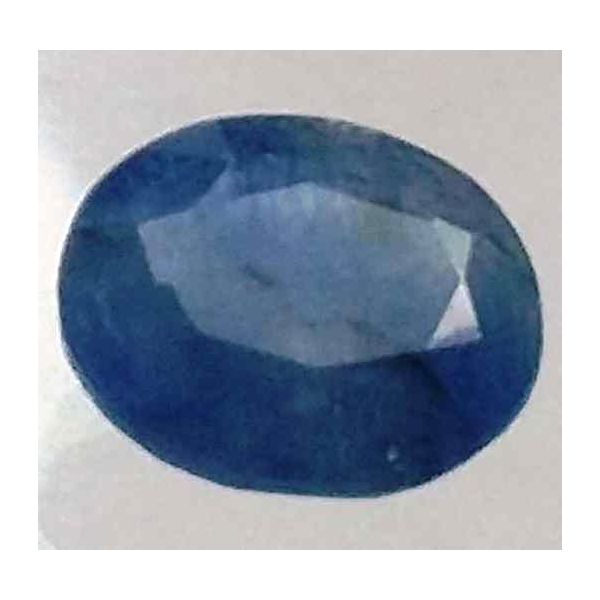 4.09 Carats Ceylon Blue Sapphire 10.13 x 8.55 x 4.60 mm