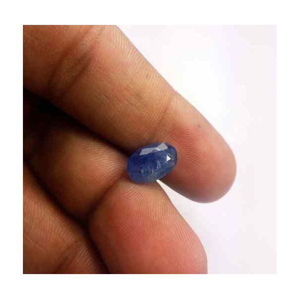 3.04 Carats Ceylon Blue Sapphire 11.04 x 7.27 x 3.72 mm