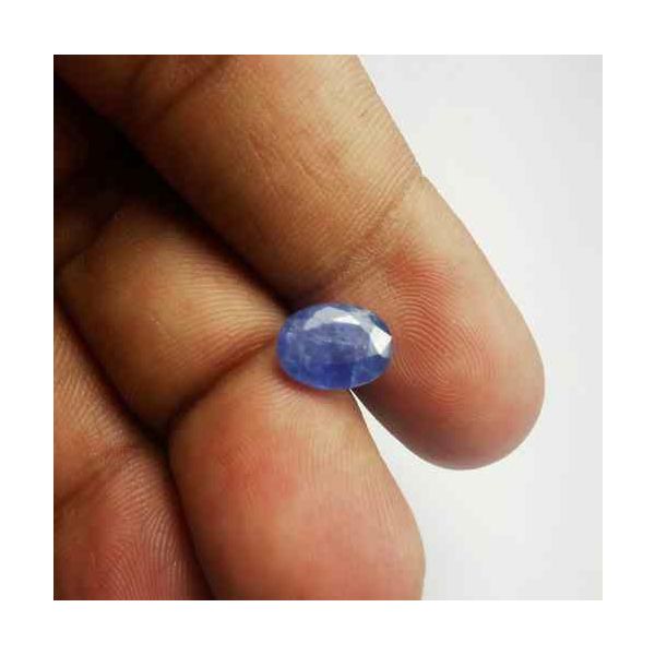 2.75 Carats Ceylon Blue Sapphire 9.63 x 7.49 x 4.10 mm