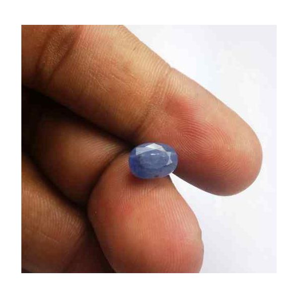 3.02 Carats Ceylon Blue Sapphire 8.94 x 6.34 x 5.39 mm