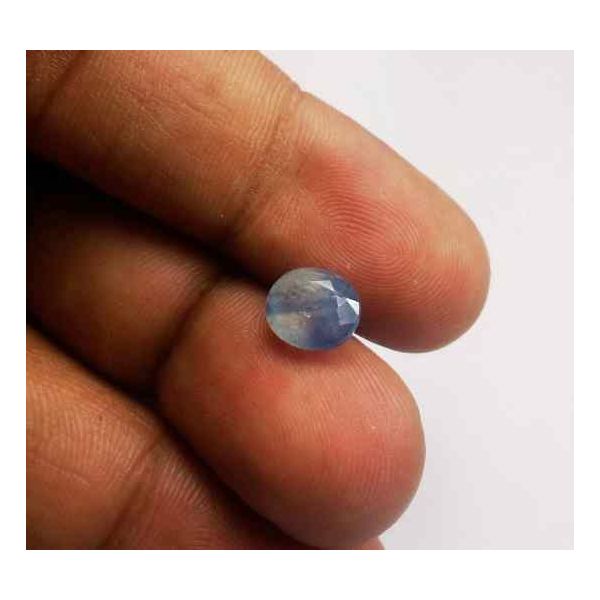 2.73 Carats Ceylon Blue Sapphire 8.32 x 7.17 x 5.05 mm