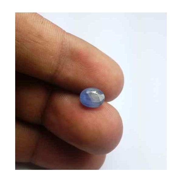 1.69 Carats Ceylon Blue Sapphire 7.76 x 6.24 x 3.71 mm