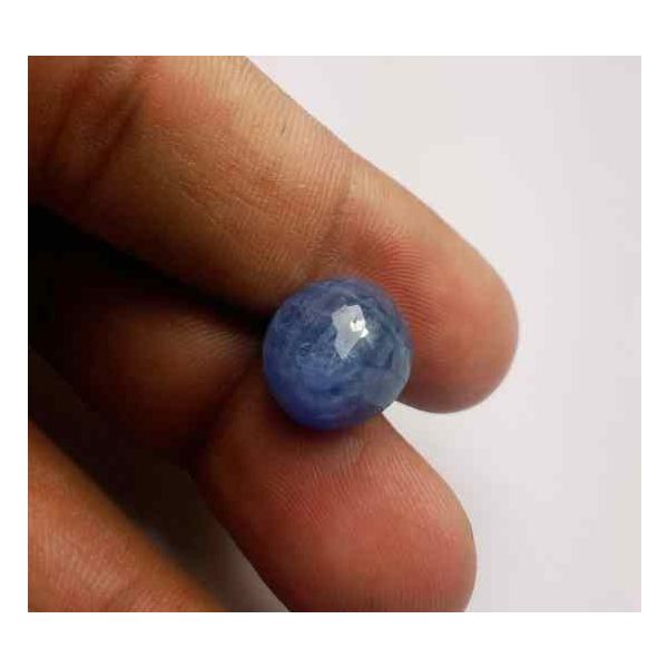 14.25 Carats Ceylon Blue Sapphire 12.76 x 12.35 x 9.79 mm