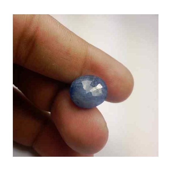 10.41 Carats Ceylon Blue Sapphire 13.53 x 12.01 x 7.11 mm