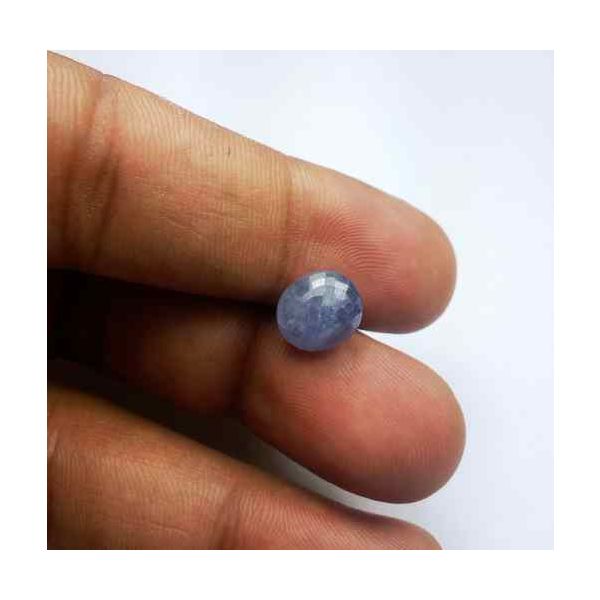 4.50 Carats Ceylon Blue Sapphire 9.65 x 8.94 x 5.34 mm