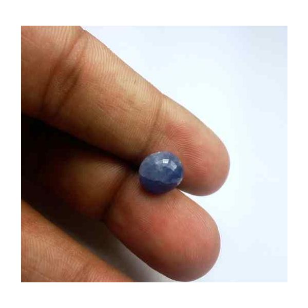 4.61 Carats Ceylon Blue Sapphire 9.81 x 9.42 x 5.36 mm