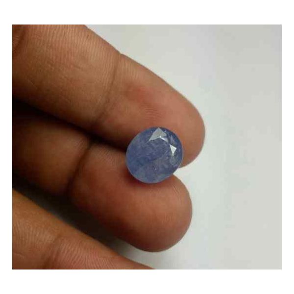 7.96 Carats Ceylon Blue Sapphire 11.07 x 10.32 x 6.96 mm