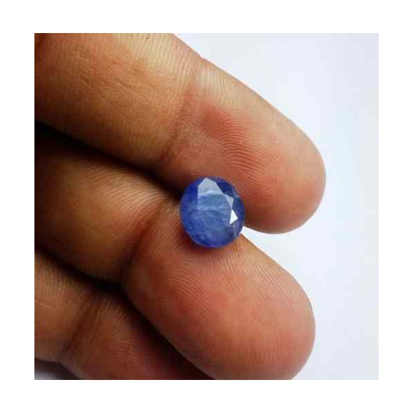 3.37 Carats Ceylon Blue Sapphire 9.23 x 9.00 x 4.41 mm