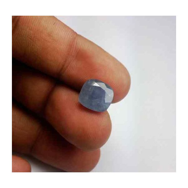 6.03 Carats Ceylon Blue Sapphire 10.55 x 9.84 x 5.77 mm