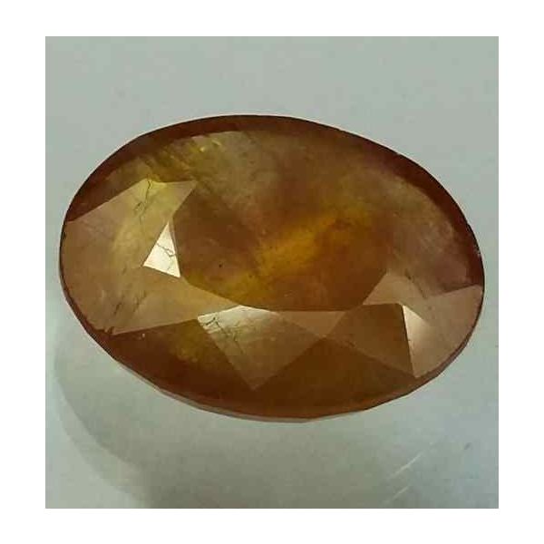 12.12 Carats African Yellow Sapphire 16.29 x 13.50 x 4.88 mm