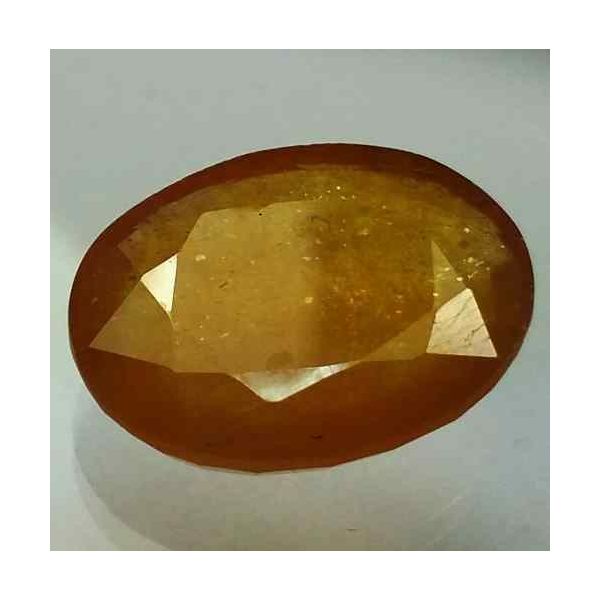 12.39 Carats African Yellow Sapphire 16.48 x 12.74 x 5.16 mm