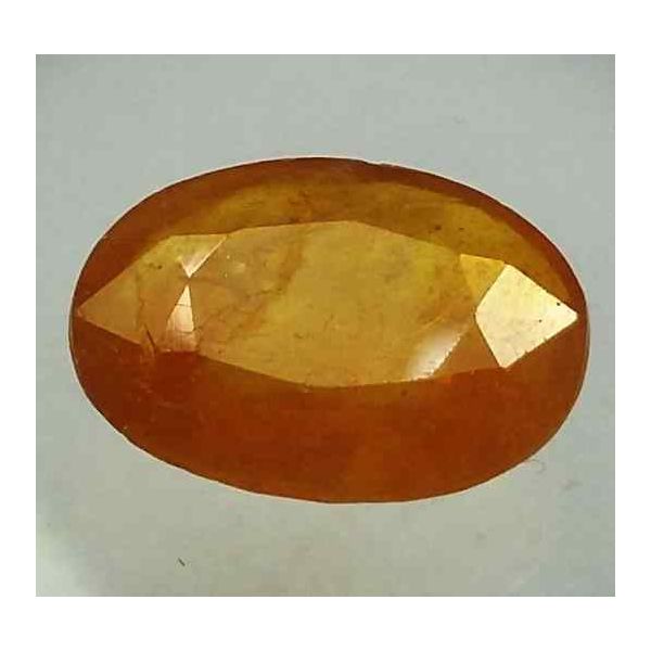 7.96 Carats African Yellow Sapphire 14.33 x 10.89 x 5.04 mm