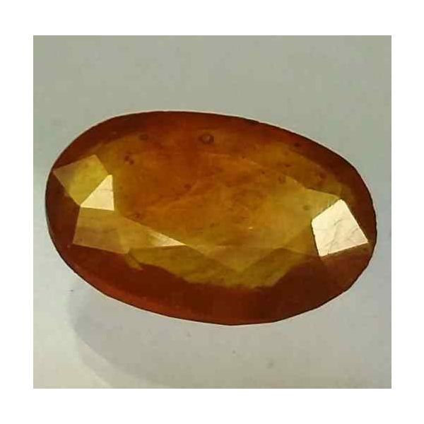 6.23 Carats African Yellow Sapphire 13.36 x 9.32 x 4.47 mm