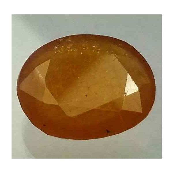 7.11 Carats African Yellow Sapphire 12.85 x 10.87 x 4.49 mm