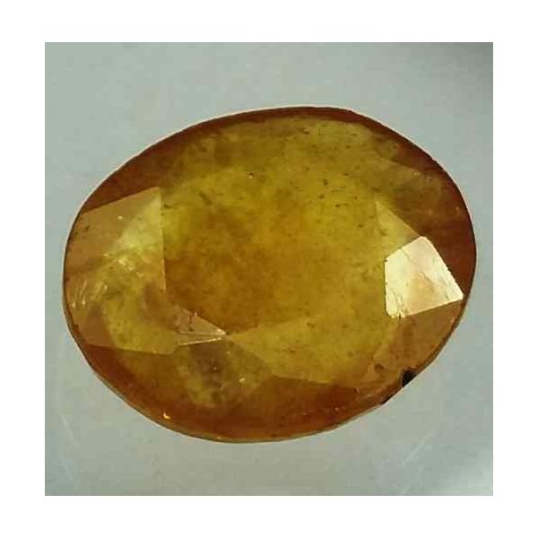 7.73 Carats African Yellow Sapphire 14.20 x 12.08 x 3.93 mm