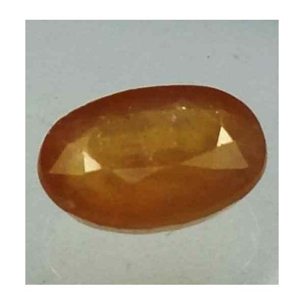7.84 Carats African Yellow Sapphire 13.27 x 8.87 x 5.74 mm
