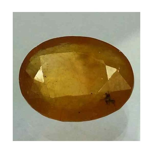 6.64 Carats African Yellow Sapphire 12.46 x 10.29 x 477 mm