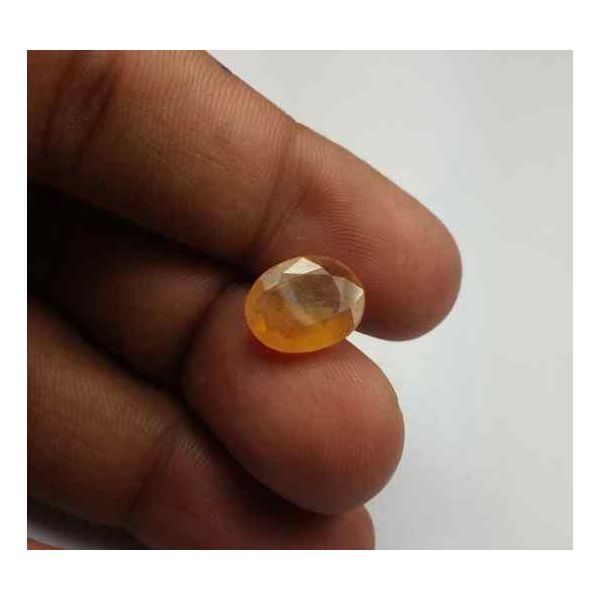 5.30 Carats African Yellow Sapphire 12.28 x 9.87 x 3.95 mm