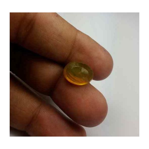 8.89 Carats African Yellow Sapphire 13.39 x 10.26 x 6.09 mm