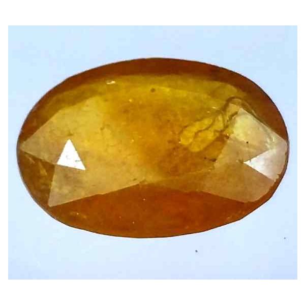 6.93 Carats African Padparadscha Sapphire 13.73 x 10.33 x 4.84 mm